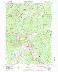 Download a high-resolution, GPS-compatible USGS topo map for Mount Pocono, PA (1983 edition)