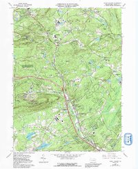 Download a high-resolution, GPS-compatible USGS topo map for Mount Pocono, PA (1992 edition)