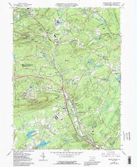 Download a high-resolution, GPS-compatible USGS topo map for Mount Pocono, PA (1992 edition)