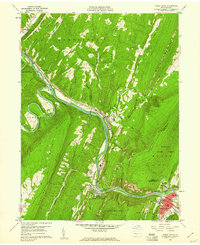Download a high-resolution, GPS-compatible USGS topo map for Mount Union, PA (1961 edition)