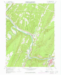 Download a high-resolution, GPS-compatible USGS topo map for Mount Union, PA (1977 edition)