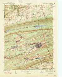 1947 Map of Mt. Carmel
