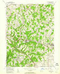 Download a high-resolution, GPS-compatible USGS topo map for Murrysville, PA (1960 edition)