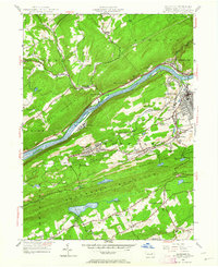 Download a high-resolution, GPS-compatible USGS topo map for Nanticoke, PA (1964 edition)