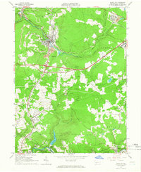 Download a high-resolution, GPS-compatible USGS topo map for Nanty Glo, PA (1966 edition)