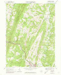 Download a high-resolution, GPS-compatible USGS topo map for Needmore, PA (1973 edition)