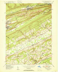Download a high-resolution, GPS-compatible USGS topo map for Nesquehoning, PA (1950 edition)