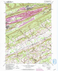 Download a high-resolution, GPS-compatible USGS topo map for Nesquehoning, PA (1994 edition)