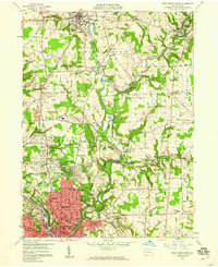 Download a high-resolution, GPS-compatible USGS topo map for New Castle North, PA (1960 edition)