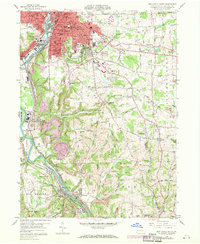 Download a high-resolution, GPS-compatible USGS topo map for New Castle South, PA (1971 edition)