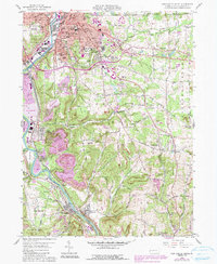 Download a high-resolution, GPS-compatible USGS topo map for New Castle South, PA (1990 edition)