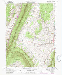 Download a high-resolution, GPS-compatible USGS topo map for New Enterprise, PA (1987 edition)