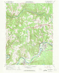 Download a high-resolution, GPS-compatible USGS topo map for New Florence, PA (1971 edition)