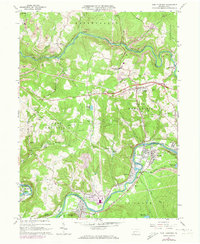 Download a high-resolution, GPS-compatible USGS topo map for New Florence, PA (1973 edition)