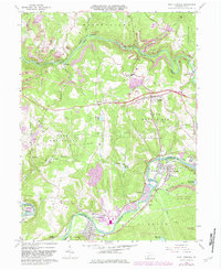 Download a high-resolution, GPS-compatible USGS topo map for New Florence, PA (1982 edition)