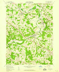 Download a high-resolution, GPS-compatible USGS topo map for New Galilee, PA (1959 edition)