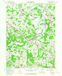 Download a high-resolution, GPS-compatible USGS topo map for New Galilee, PA (1968 edition)