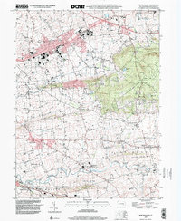 Download a high-resolution, GPS-compatible USGS topo map for New Holland, PA (2001 edition)