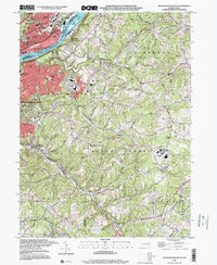 Download a high-resolution, GPS-compatible USGS topo map for New Kensington East, PA (2000 edition)