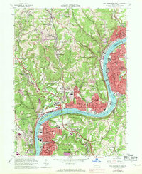 Download a high-resolution, GPS-compatible USGS topo map for New Kensington West, PA (1971 edition)