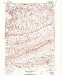 Download a high-resolution, GPS-compatible USGS topo map for New Ringgold, PA (1971 edition)