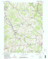 Download a high-resolution, GPS-compatible USGS topo map for New Salem, PA (1980 edition)