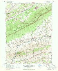Download a high-resolution, GPS-compatible USGS topo map for New Tripoli, PA (1971 edition)
