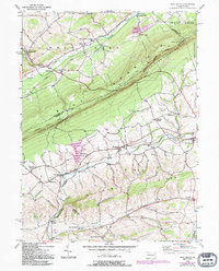Download a high-resolution, GPS-compatible USGS topo map for New Tripoli, PA (1994 edition)