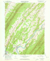 Download a high-resolution, GPS-compatible USGS topo map for Newton Hamilton, PA (1972 edition)