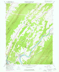 Download a high-resolution, GPS-compatible USGS topo map for Newton Hamilton, PA (1977 edition)