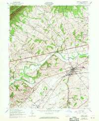 Download a high-resolution, GPS-compatible USGS topo map for Newville, PA (1970 edition)