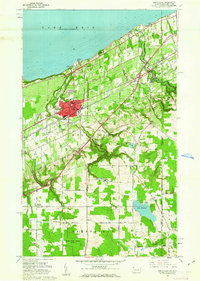Download a high-resolution, GPS-compatible USGS topo map for North East, PA (1962 edition)