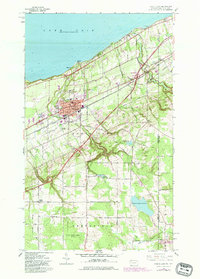 Download a high-resolution, GPS-compatible USGS topo map for North East, PA (1982 edition)