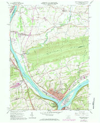 Download a high-resolution, GPS-compatible USGS topo map for Northumberland, PA (1984 edition)