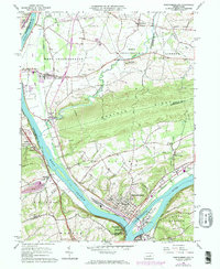 Download a high-resolution, GPS-compatible USGS topo map for Northumberland, PA (1984 edition)