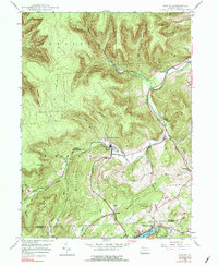 Download a high-resolution, GPS-compatible USGS topo map for Noxen, PA (1981 edition)