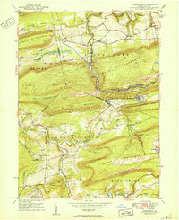 Download a high-resolution, GPS-compatible USGS topo map for Nuremberg, PA (1950 edition)