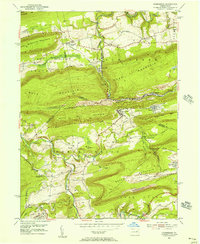 Download a high-resolution, GPS-compatible USGS topo map for Nuremberg, PA (1956 edition)