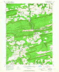 Download a high-resolution, GPS-compatible USGS topo map for Nuremberg, PA (1967 edition)