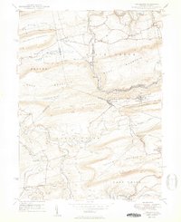 Download a high-resolution, GPS-compatible USGS topo map for Nuremberg, PA (1950 edition)