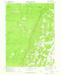 Download a high-resolution, GPS-compatible USGS topo map for Ogletown, PA (1976 edition)