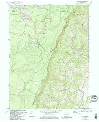 Download a high-resolution, GPS-compatible USGS topo map for Ogletown, PA (1994 edition)