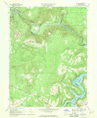 Download a high-resolution, GPS-compatible USGS topo map for Ohiopyle, PA (1970 edition)