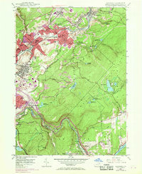 Download a high-resolution, GPS-compatible USGS topo map for Olyphant, PA (1969 edition)