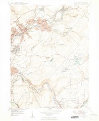 Download a high-resolution, GPS-compatible USGS topo map for Olyphant, PA (1948 edition)