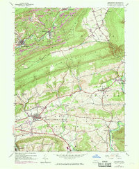 Download a high-resolution, GPS-compatible USGS topo map for Orwigsburg, PA (1969 edition)