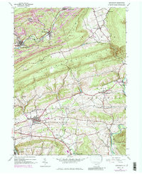 Download a high-resolution, GPS-compatible USGS topo map for Orwigsburg, PA (1986 edition)