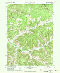 Download a high-resolution, GPS-compatible USGS topo map for Oswayo, PA (1972 edition)