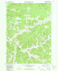 Download a high-resolution, GPS-compatible USGS topo map for Oswayo, PA (1981 edition)