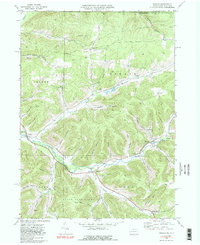 Download a high-resolution, GPS-compatible USGS topo map for Oswayo, PA (1988 edition)